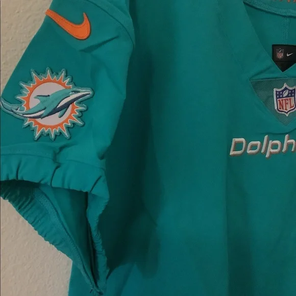 NWT $325 NIKE NFL ON-FIELD MIAMI DOLPHINS JERSEY BLANK AJ1664-311 52